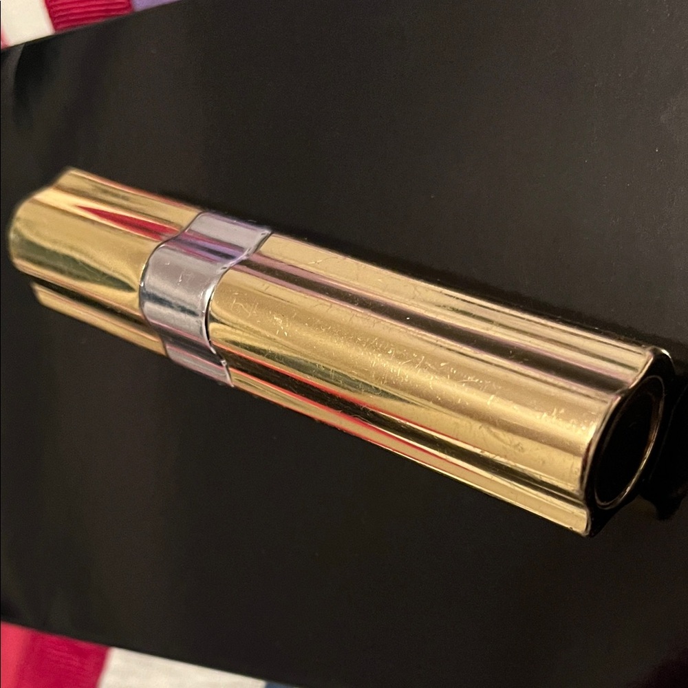 Vintage Oscar de la Renta refillable perfume Gold and Silver Case
